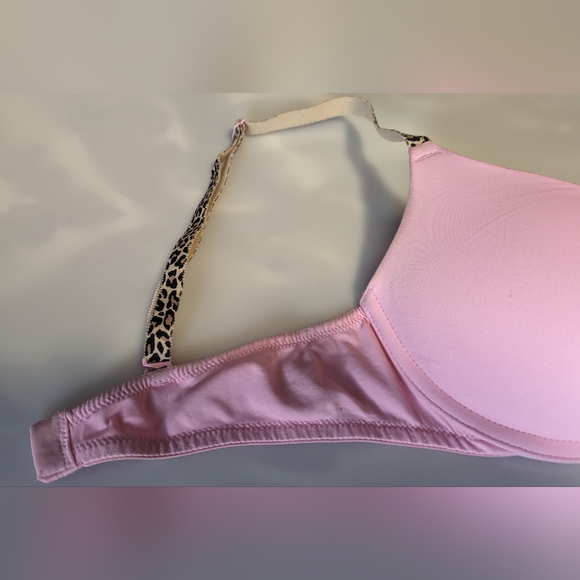 Set of 2 PINK Victoria’s Secret Wear Everywhere Maroon & Pink Push Up Bras. 32B - Picture 10 of 14